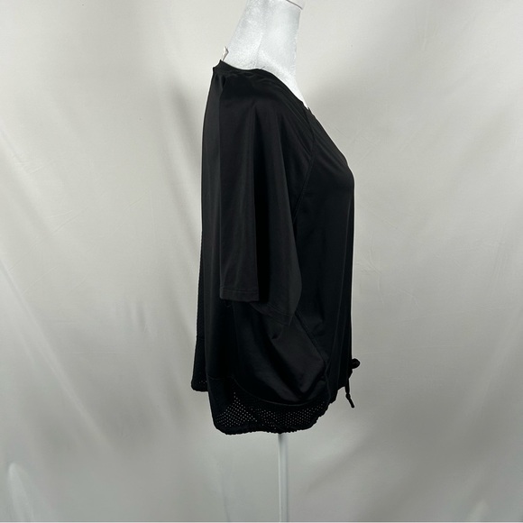 AVIA Womens Black Workout Top Size XL (16 - 18 ) - Picture 2 of 5